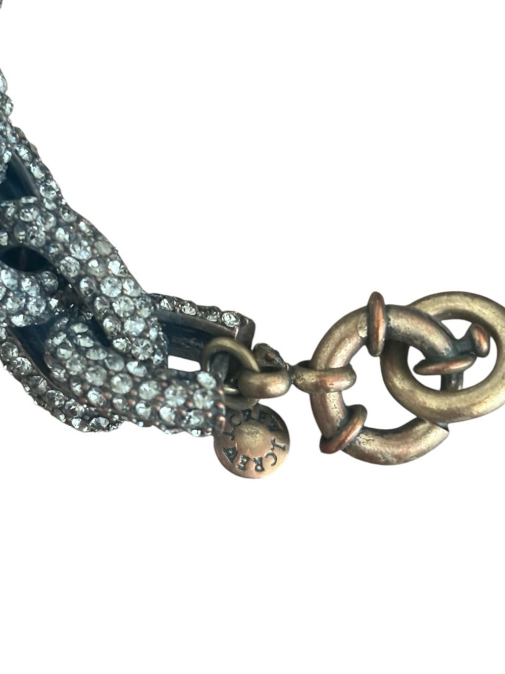 J. Crew Pave Crystal Chain Bracelet - Picture 3 of 3